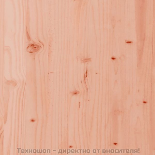 Градински столове, 2 бр, 50x48x91,5 см, масивно дугласко дърво