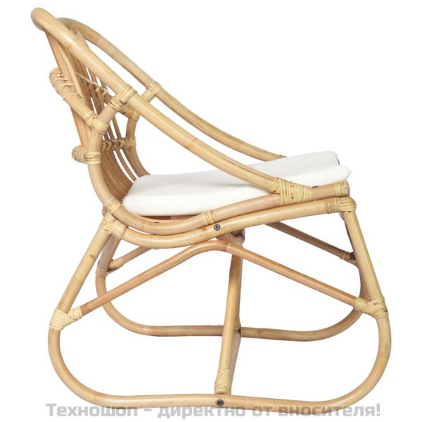 Ратанов стол, лен