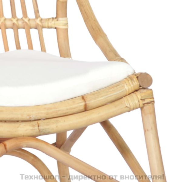 Ратанов стол, лен