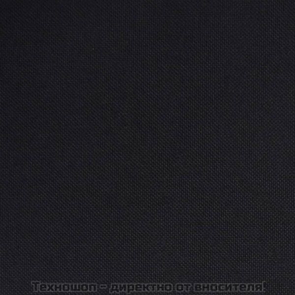 Бар табуретки, 2 бр, черни, текстил