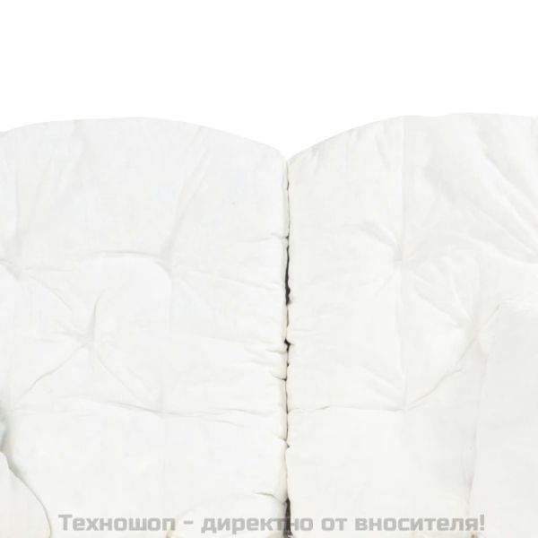 2-местен диван, сив, ратан