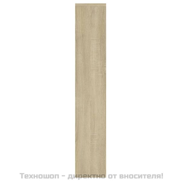 Стенен рафт, дъб сонома, 36x16x90 см, инженерно дърво