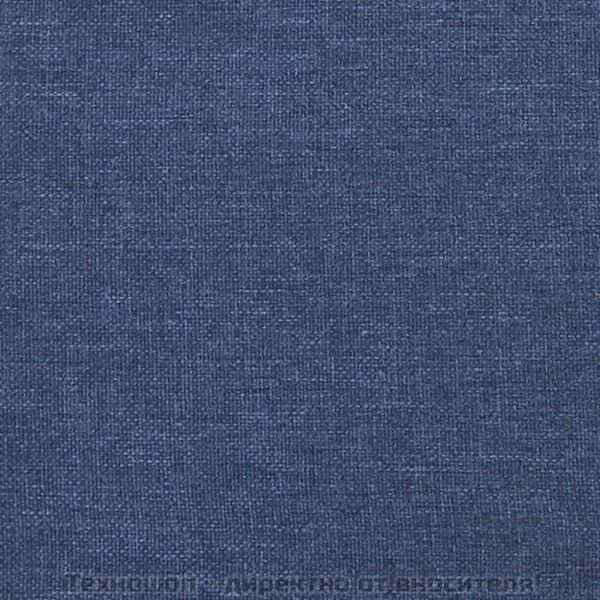 Боксспринг легло с матрак, синя, 90x190 см, плат