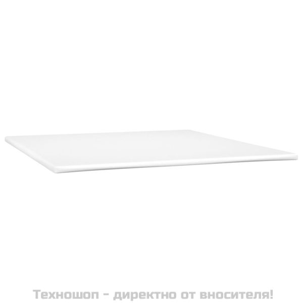 Боксспринг легло с матрак, синьо, 180x200 см, плат