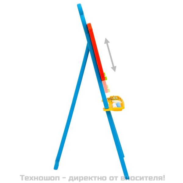 2-1 детски статив с черна и бяла дъска