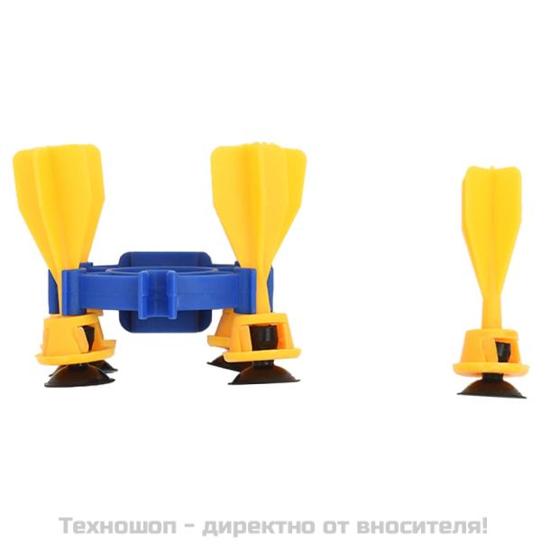 Детски комплект за стрелба с арбалет и дартс с мишена