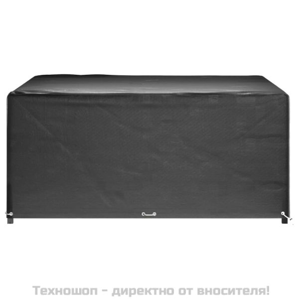 Покривало за градински мебели 16 капси 300x300x75 см квадратно