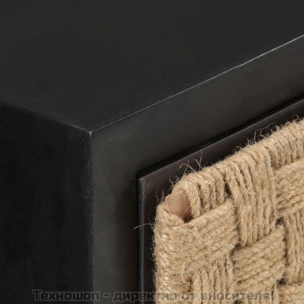 Нощно шкафче, 40x30x50 см, мангово дърво масив