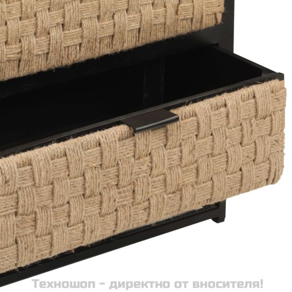 Нощно шкафче, 40x30x50 см, мангово дърво масив