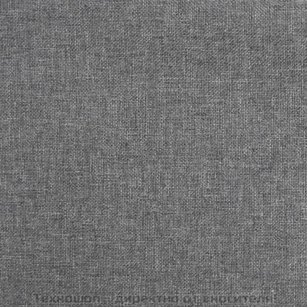 Бар табуретки, 2 бр, светлосиви, текстил