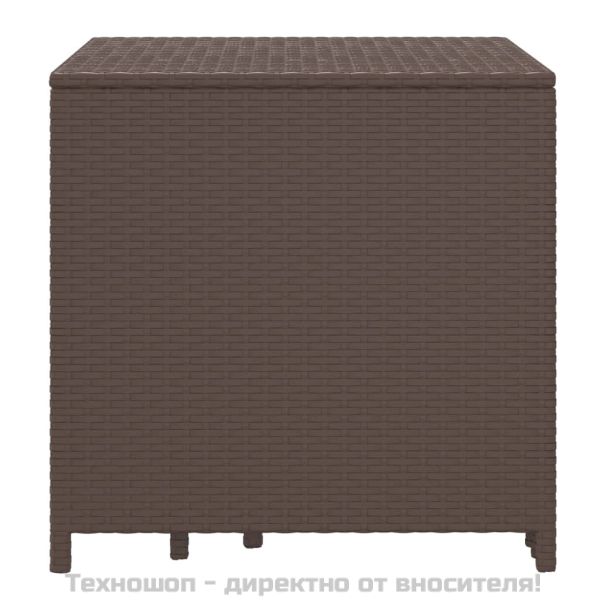 Стифиращи маси, 3 бр, кафяви, полиратан