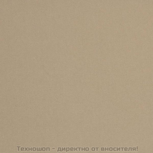Градински чадър с двоен покрив, таупе, 316x145 см