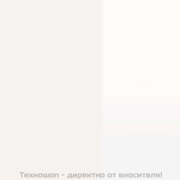 Шкаф за винилови плочи бял гланц 84,5x38x48 см инженерно дърво