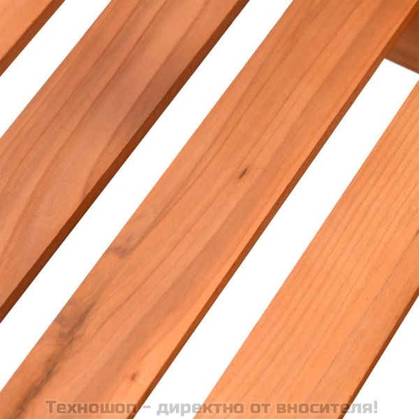 Поставка за цветя, 110x25x96 см, масивна ела