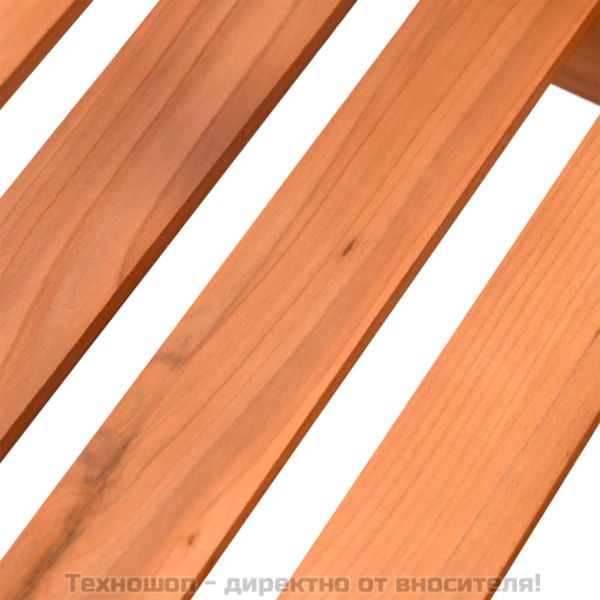 Поставка за цветя, 110x25x73 см, масивна ела