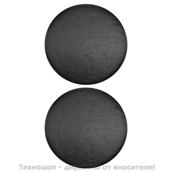 Покривала за градински мебели 2 бр 10 капси Ø230x90 см кръгли