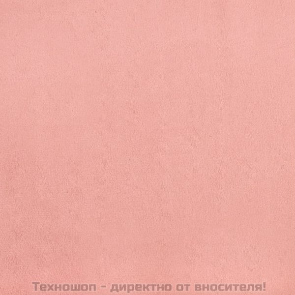 Матрак за легло с покет пружини розов 140x200x20 см кадифе