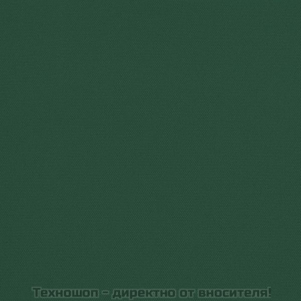 Градински чадър с двоен покрив, зелен, 316x145 см