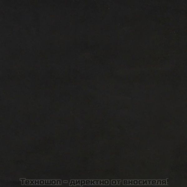 Матрак за легло с покет пружини черен 120x200x20 см кадифе