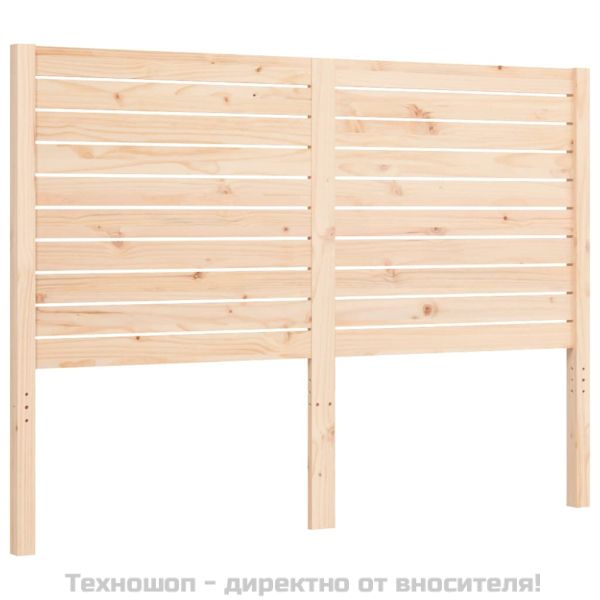 Рамка за легло с табла Small Double масивна дървесина