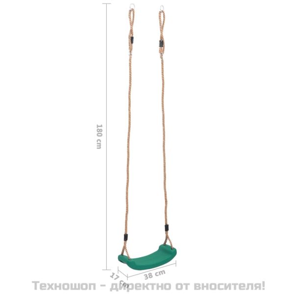 Детска люлка махало, зелена