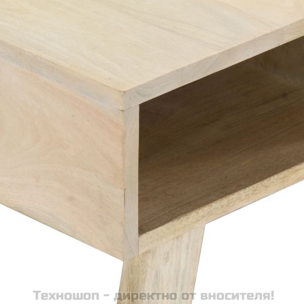 Маса за кафе, 100x60x40 см, мангово дърво масив