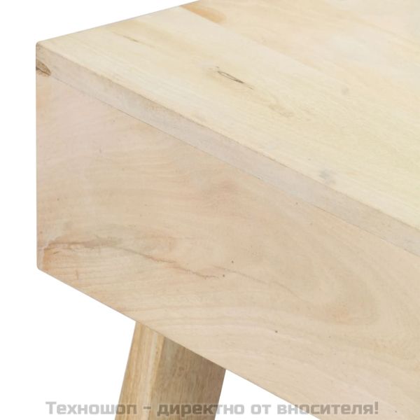 Маса за кафе, 100x60x40 см, мангово дърво масив