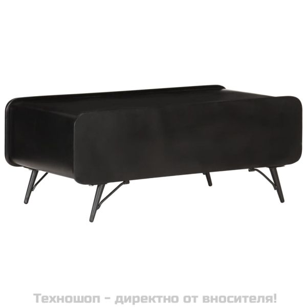 Маса за кафе, 100x50x40 см, мангово дърво масив