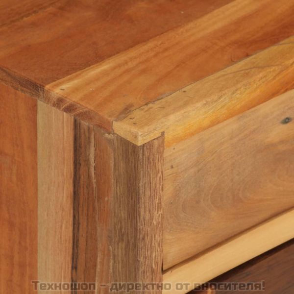 Нощно шкафче, 40х30х50 см, регенерирано дърво масив