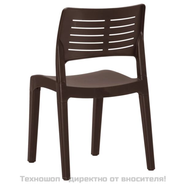 Градински столове 2 бр мока полипропилен