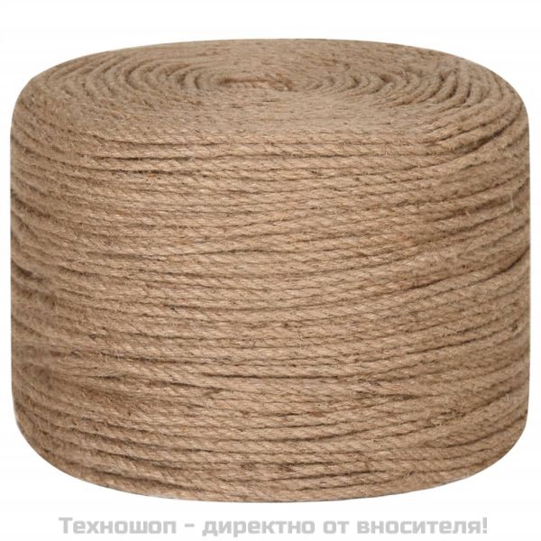 Въже от юта, 50 м дължина, 6 мм дебелина