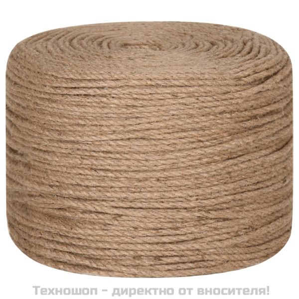 Въже от юта, 100 м дължина, 8 мм дебелина