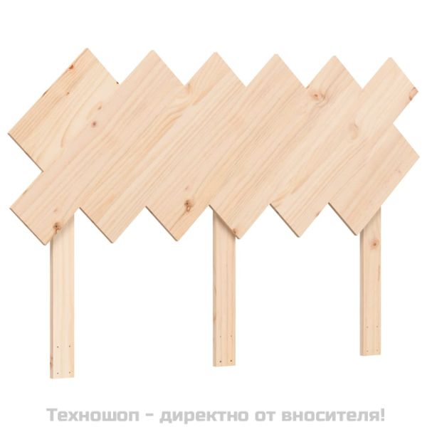 Рамка за легло с табла, 120х200 см, масивно дърво