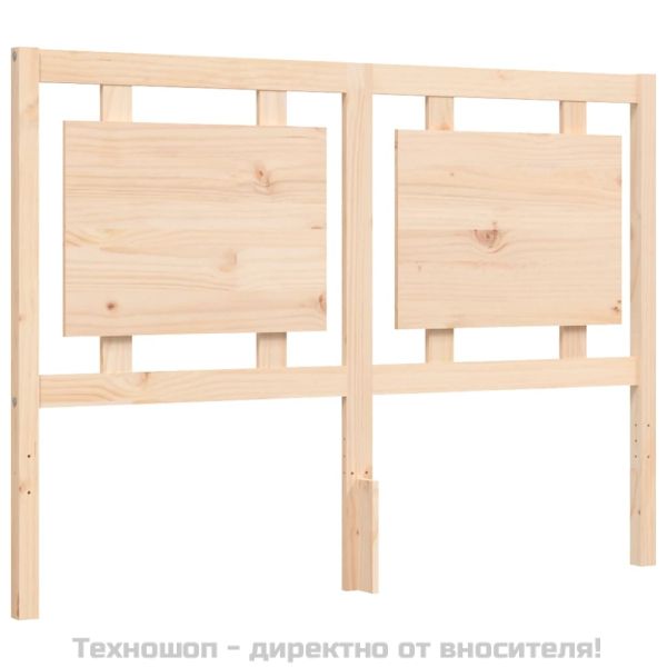 Рамка за легло с табла Small Double масивна дървесина