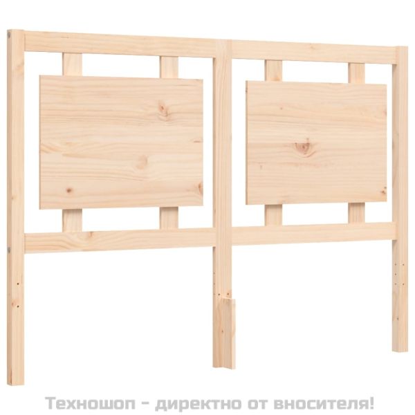 Рамка за легло с табла, 120х200 см, масивно дърво