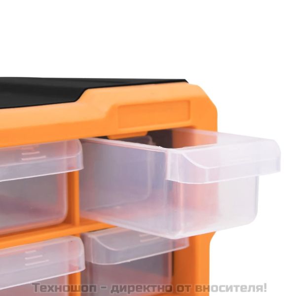 Шкаф органайзер с 39 чекмеджета, 38x16x47 см