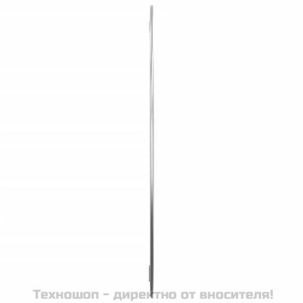 Стенно огледало сребро Ø 60 см кръгло