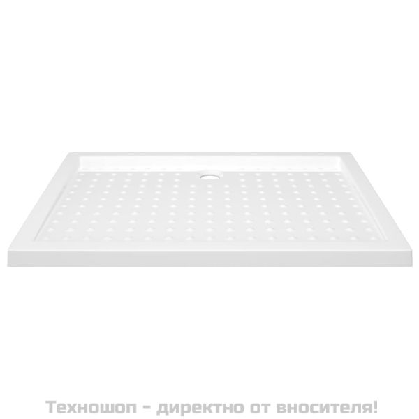 Душ корито с точки, бяло, 70x100x4 см, ABS