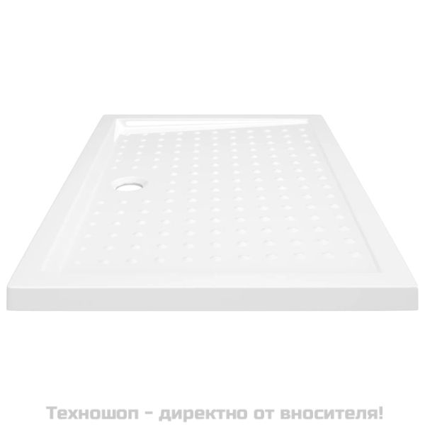 Душ корито с точки, бяло, 70x100x4 см, ABS