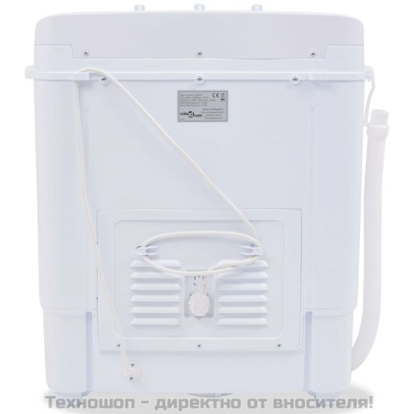 Мини перална машина с двоен казан 5,6 кг