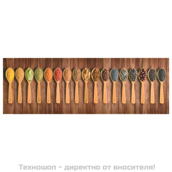 Кухненско килимче, перимо, лъжици, 45x150 см