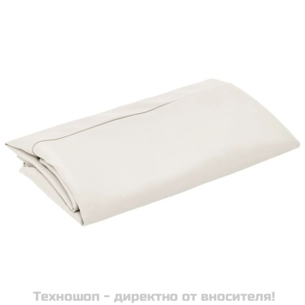 Резервно покривало за градински чадър, пясъчнобял, 300 см