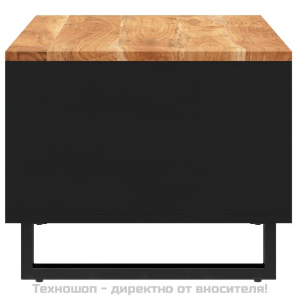 Маса за кафе, 90x50x40 см, акациево дърво масив