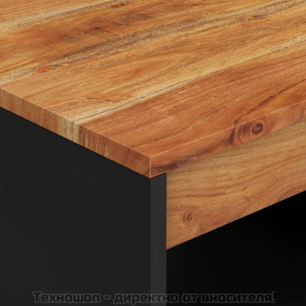 Маса за кафе, 90x50x40 см, акациево дърво масив