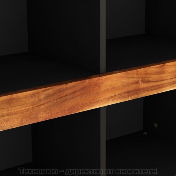 Страничен шкаф 85x33x75 см масивна акация