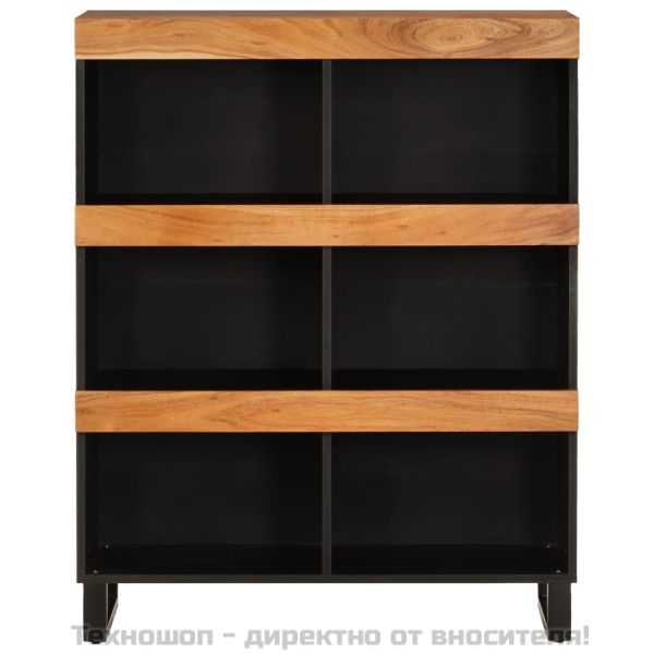 Страничен шкаф 85x33x107 см масивна акация