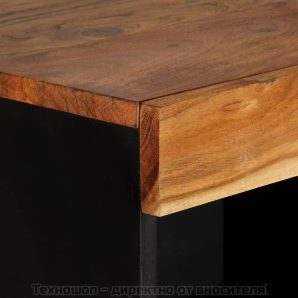 Страничен шкаф 85x33x107 см масивна акация