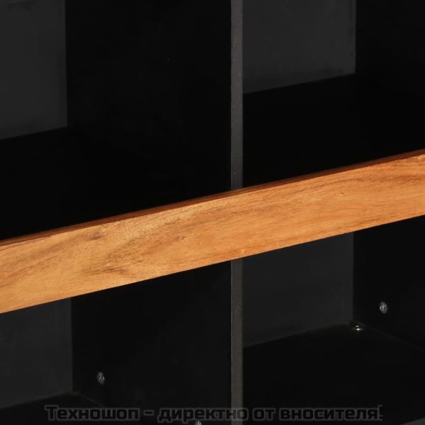 Страничен шкаф 85x33x107 см масивна акация