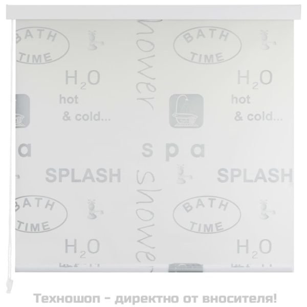 Ролетна щора за баня, 140x240 см, Splash