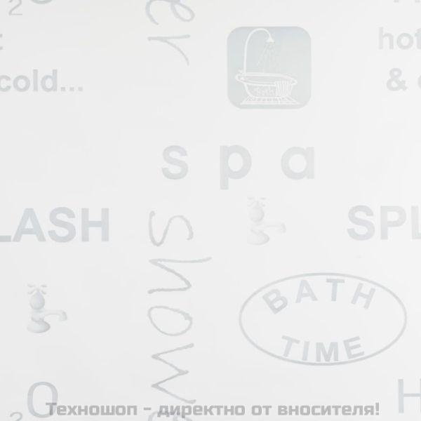 Ролетна щора за баня, 140x240 см, Splash